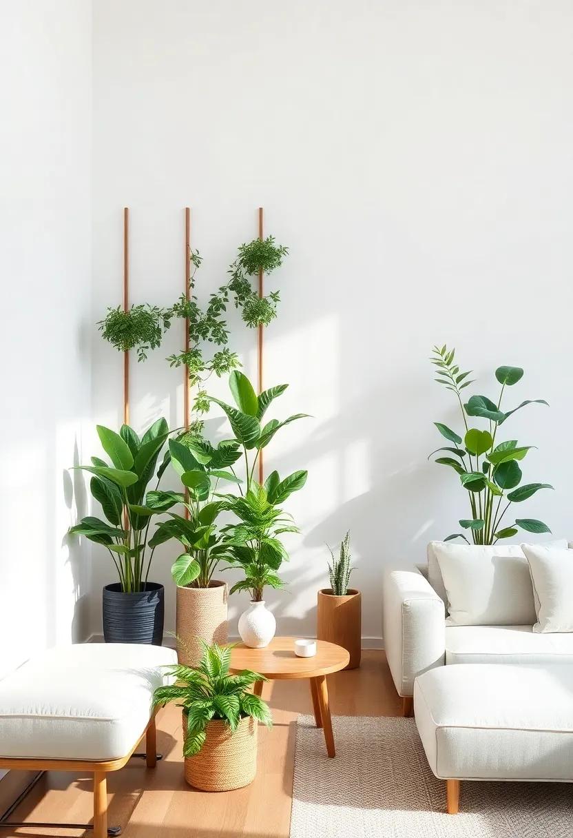 Innovative Use ​of Plants as Natural Dividers ⁢in Your Living Room