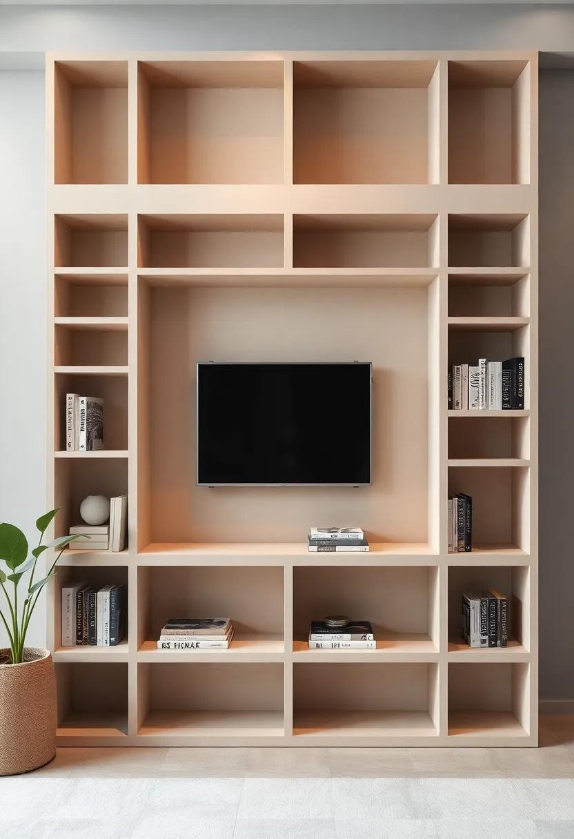 Sleek Bookshelves:⁤ A​ Functional Feature for Stylish Room Partitioning