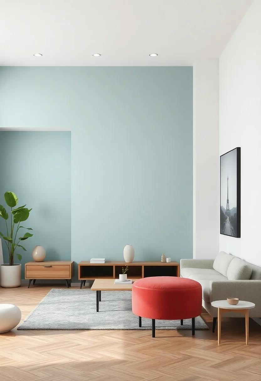 Creative ⁣Use of Color to Visually Separate Different Living Areas