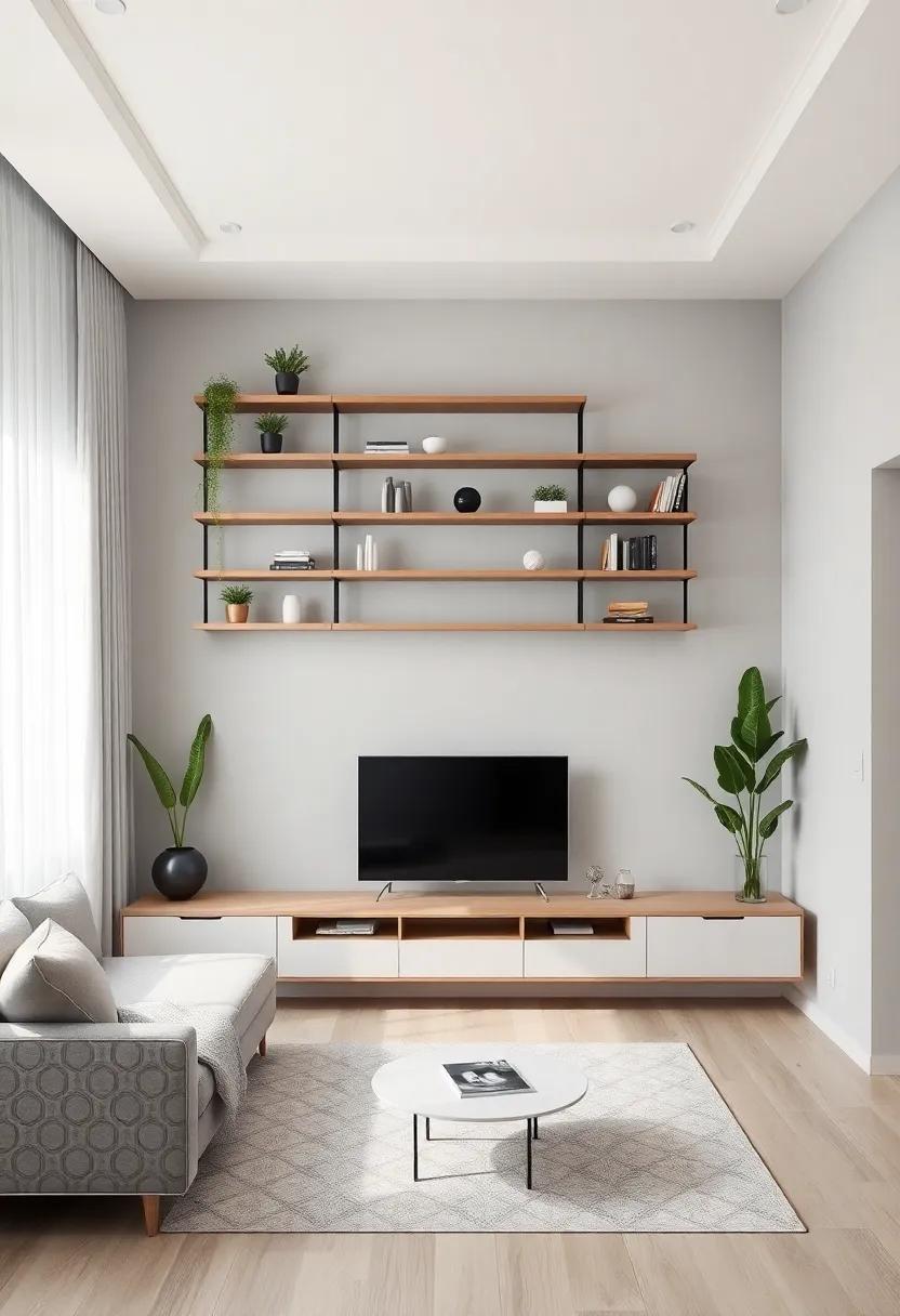 Creative Wall-Mounted Shelving Ideas for Enhancing Aesthetic ​Appeal