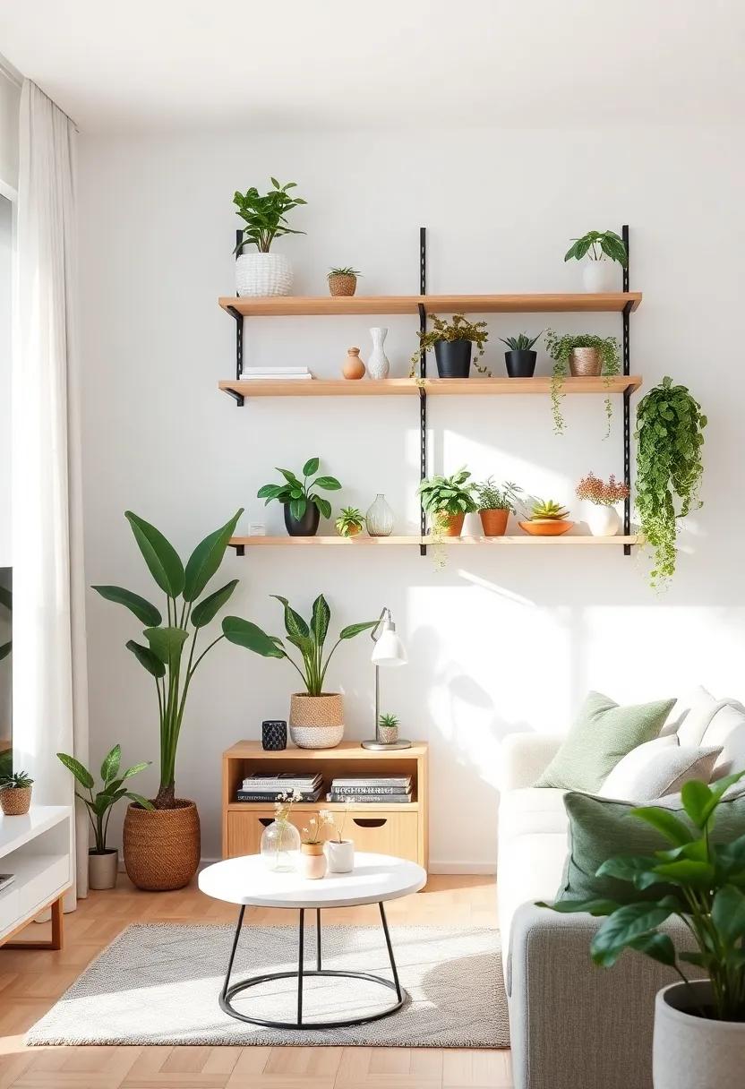 Incorporate Plants⁣ into Your⁢ Shelving⁣ for ⁣a Fresh and Lively Touch