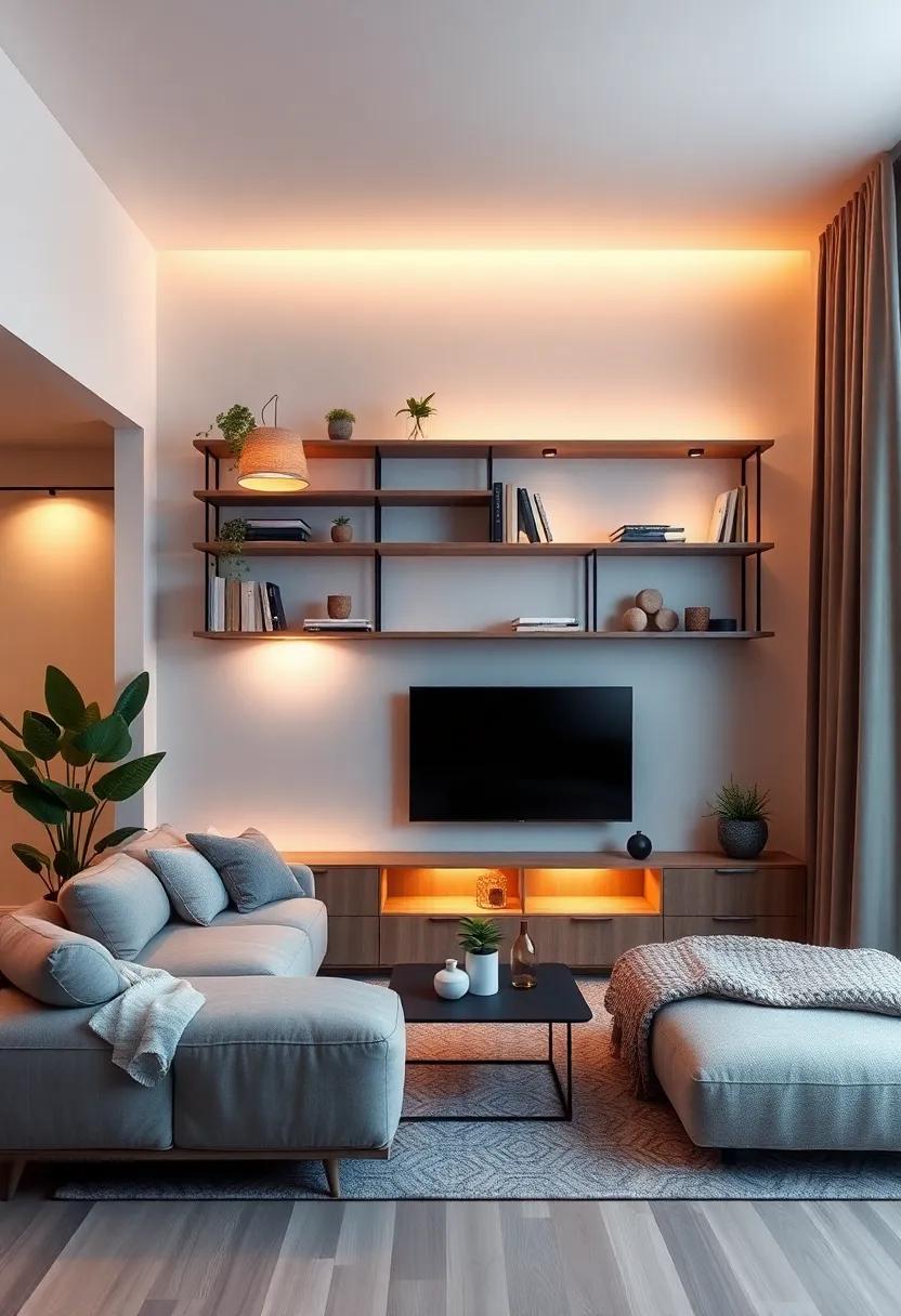 Illuminated ‍Shelves: Adding Warmth and Ambiance to Your Space