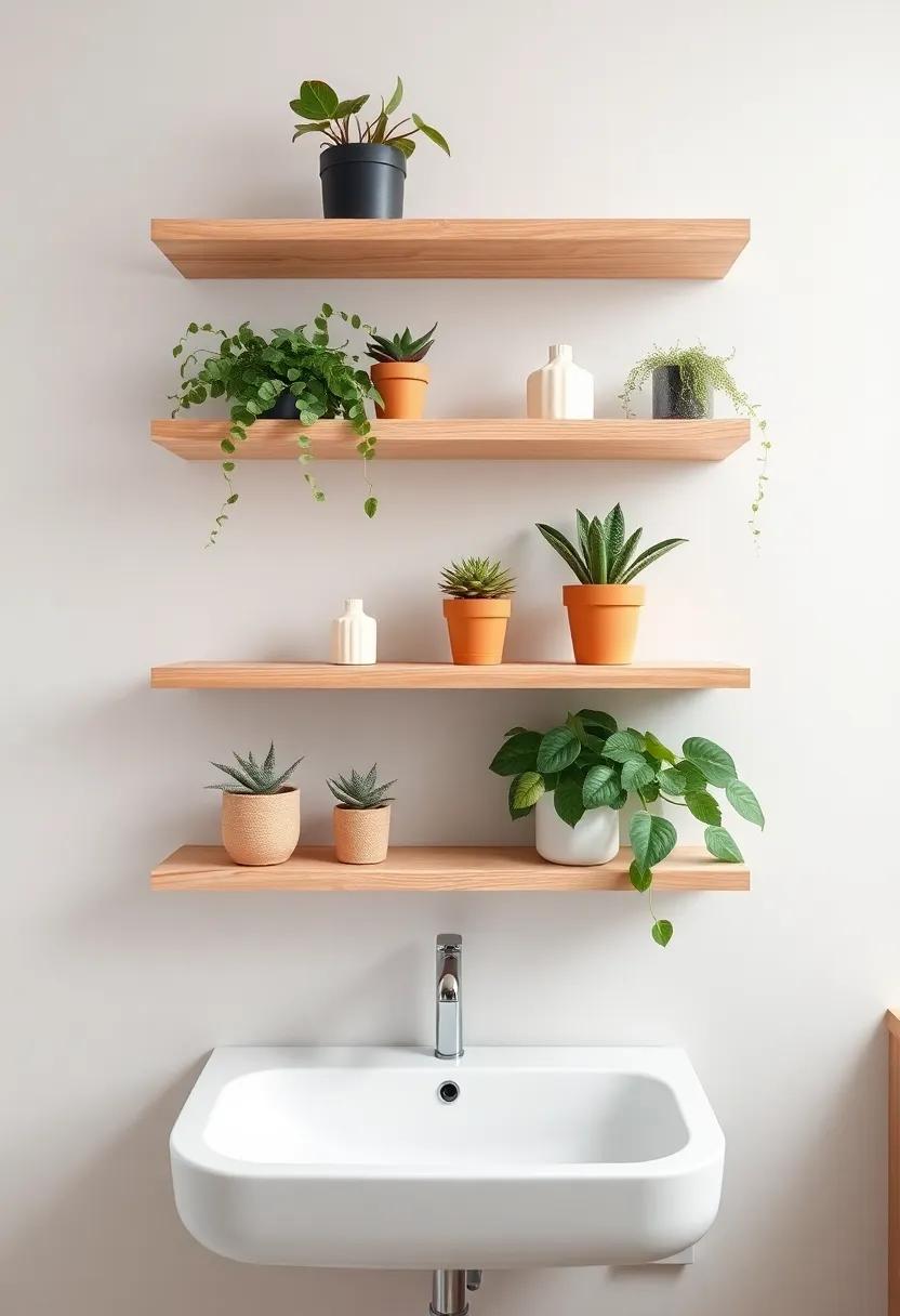 Eye-Catching Arrangements: Styling Your ‌Floating shelves with ‍Plants