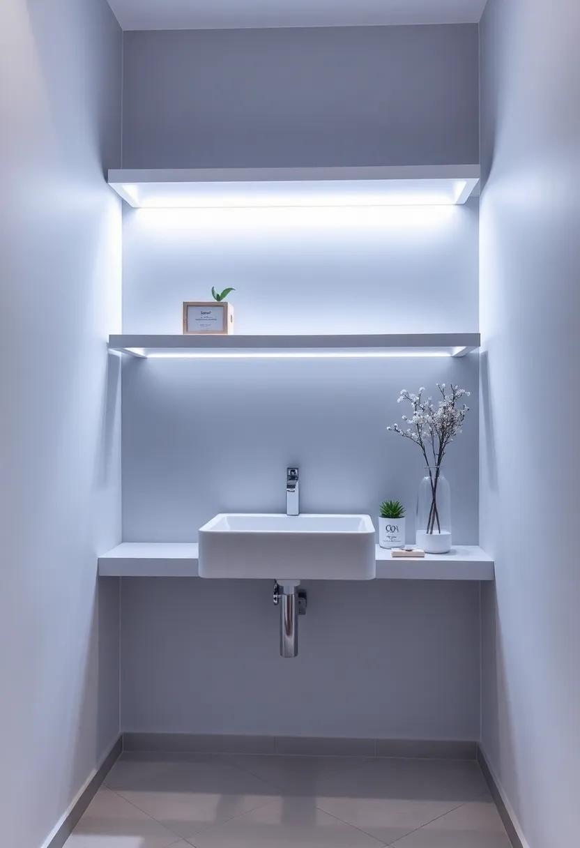 Lighting Magic: Incorporating LED Strips to Highlight ‍Floating Shelves