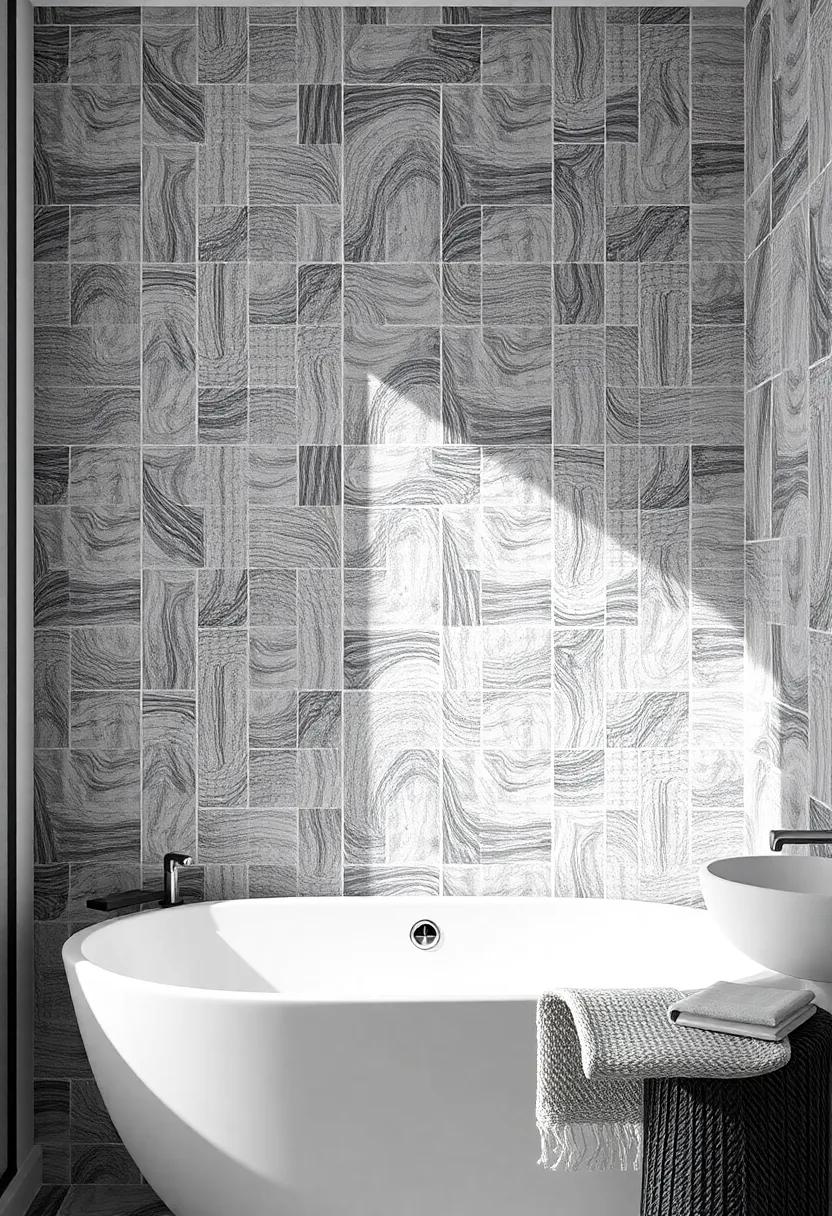 Elegant Tile Patterns⁢ to Upgrade ⁢your Bathroom's Visual Appeal