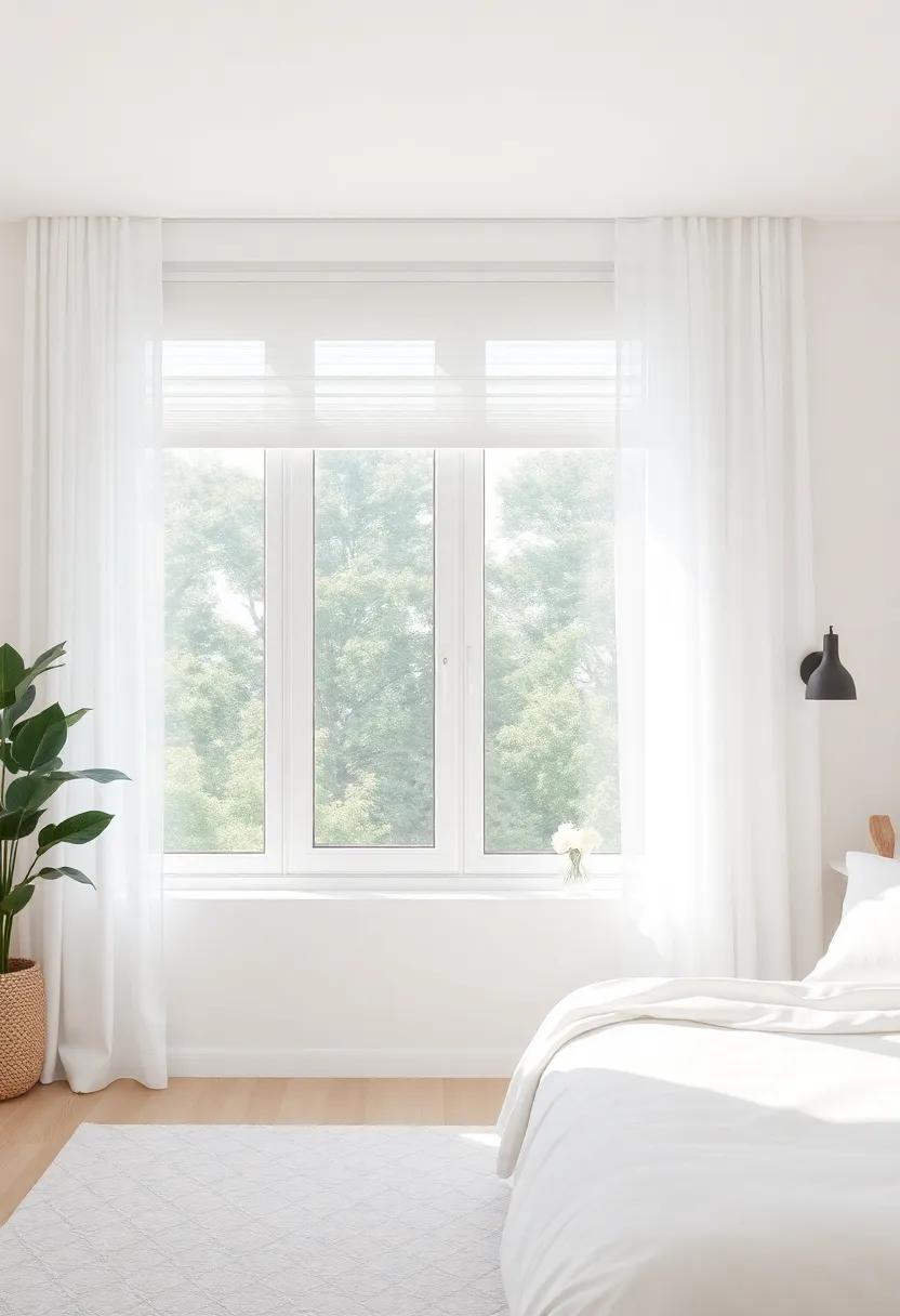 Delicate Window Treatments for‍ Soft, Diffused Light