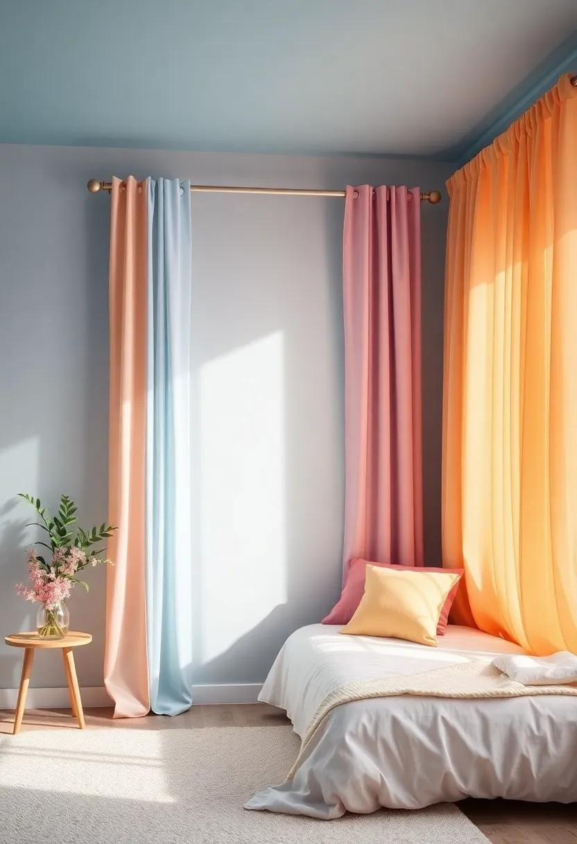 Using Colorful Drapes ⁢to Soften the​ Atmosphere ‍of Your Room