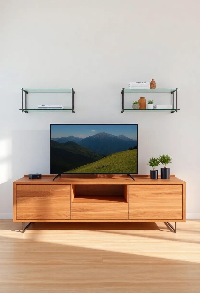 Mixing Materials: How wood, Glass, And Metal Elevate Your TV Unit Design