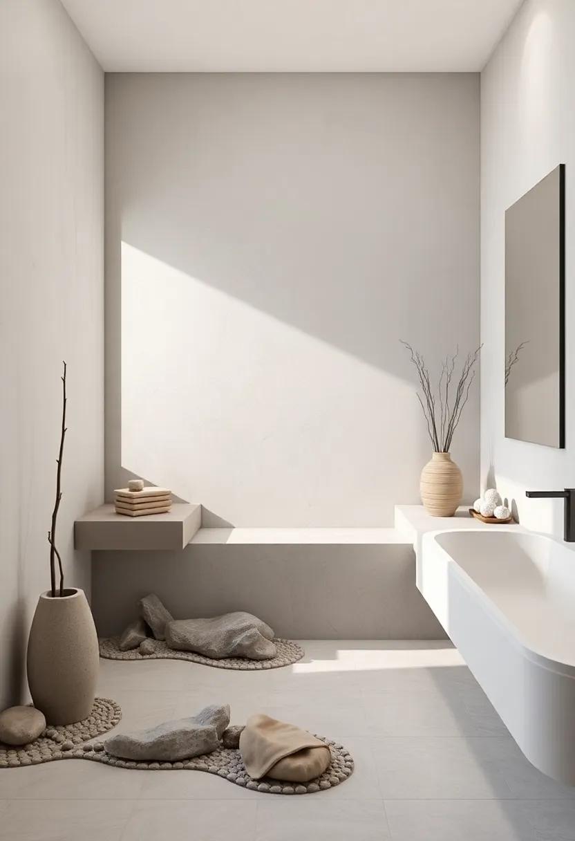 Palette ​Selection for a Calm and Inviting Zen bathroom Experience