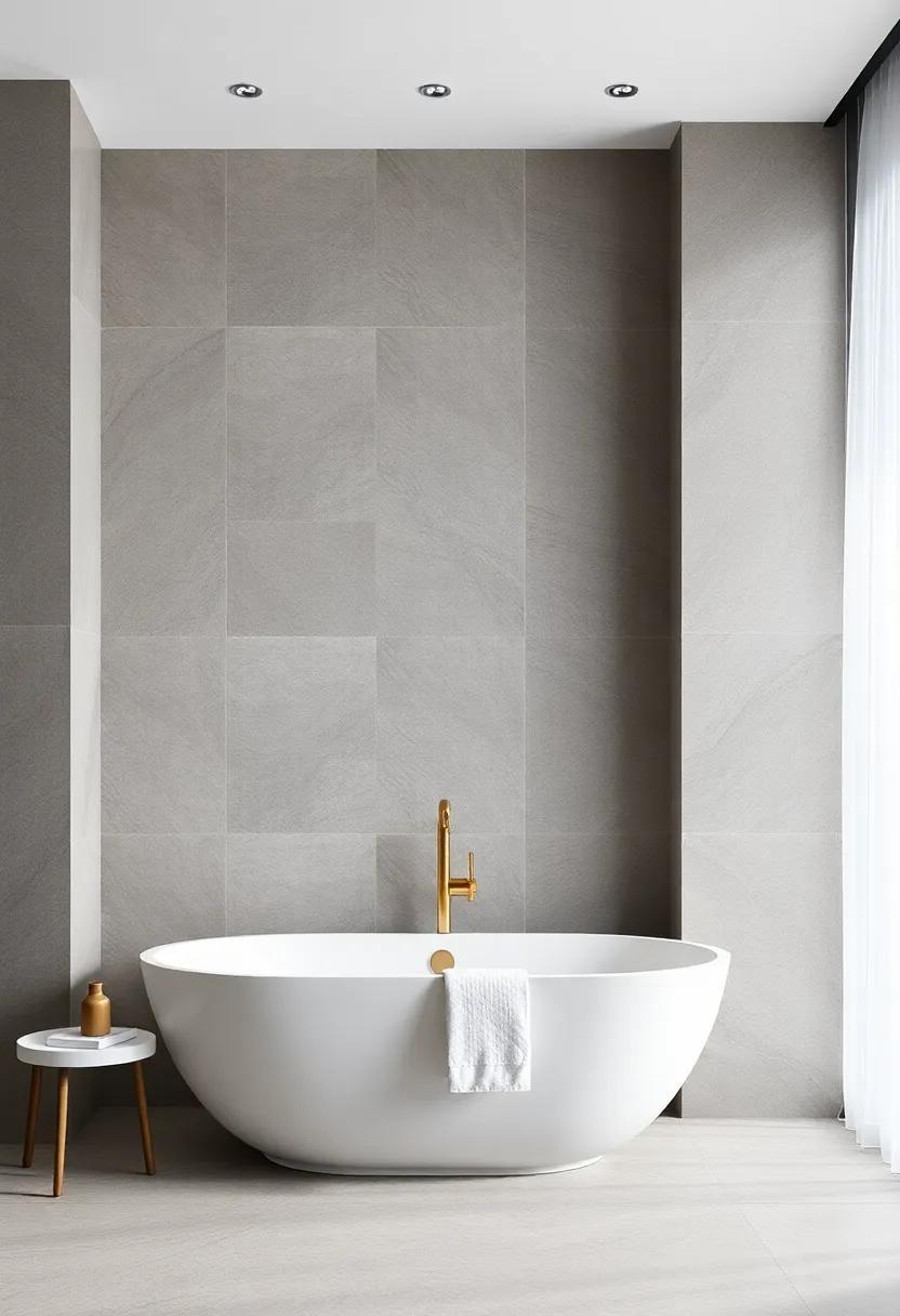 Transforming Spaces: The Art of Large Tile Designs for Stunning Bathroom Walls