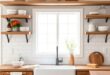 Embracing Farmhouse Charm: The Allure and Functionality of Open Shelving in Your Kitchen