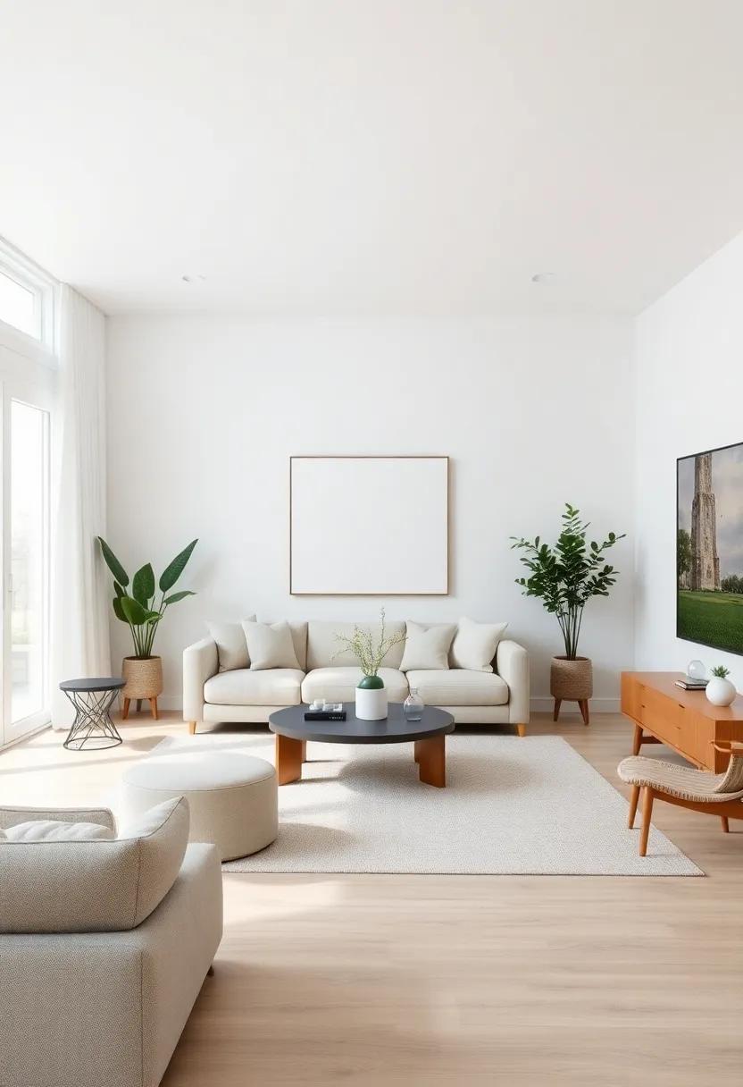 Maximizing Space: Embracing Minimalism in Your Small Open-Concept Living Room