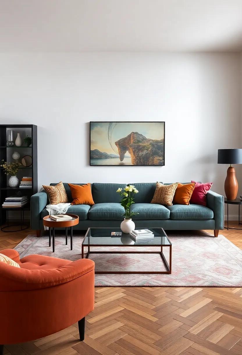 Bold & Beautiful: Designing an Eclectic Living Room with Statement Furniture Pieces