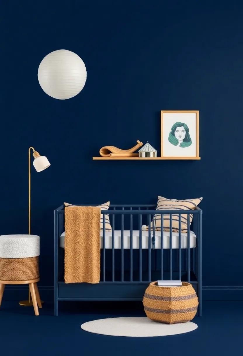 Exploring Navy and Gold Boys Nursery: A Stylish Sanctuary for Little Adventurers