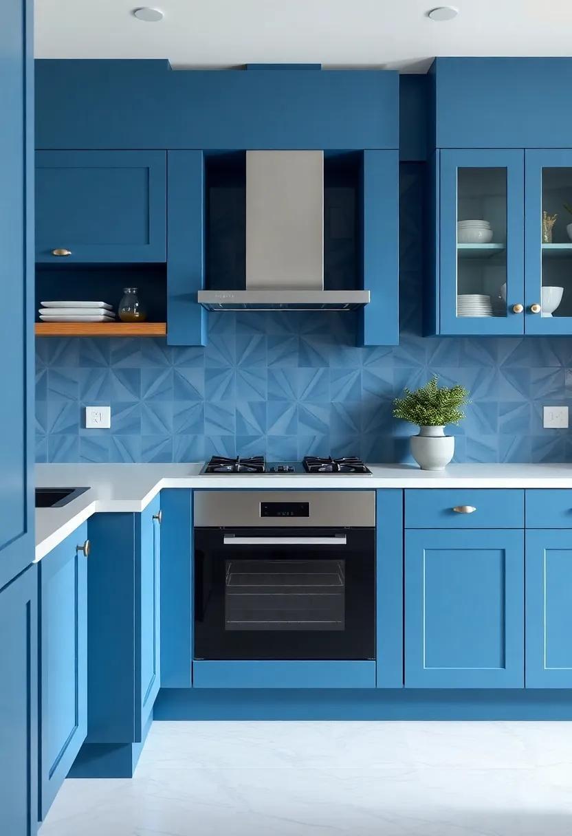 Embrace Elegance: Discover the Allure of Blue Cabinets in Modern Kitchen Design