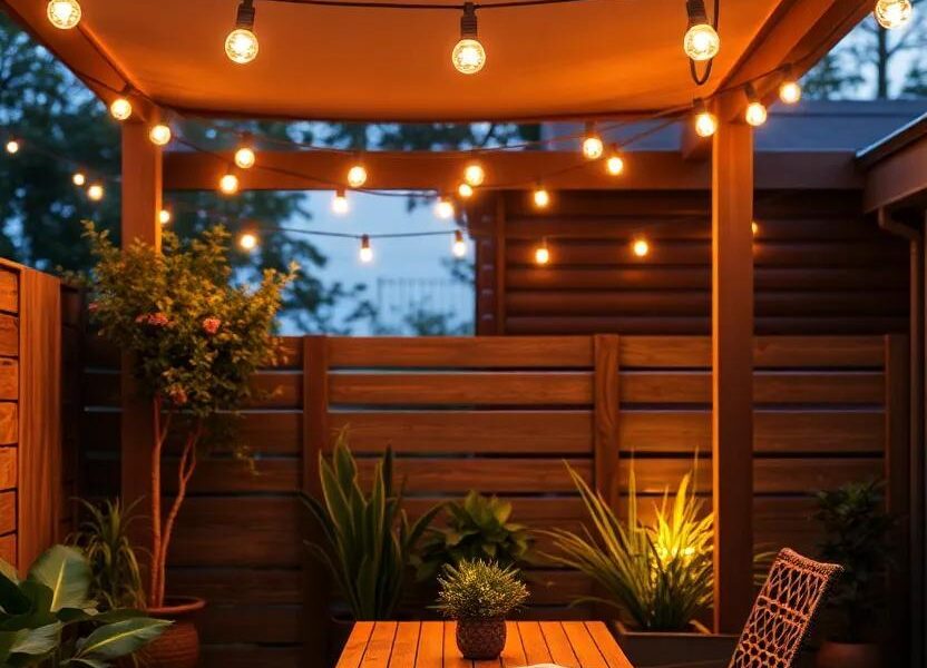 Transform Your Patio Ambiance: A Guide to Enchanting String Light Designs