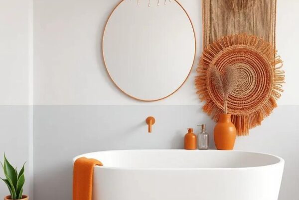 Embracing Boho Vibes: Transform Your Bathroom with Charming Terracotta Accents