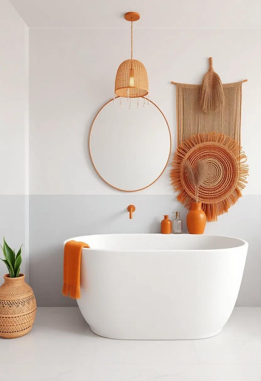 Embracing Boho Vibes: Transform Your Bathroom with Charming Terracotta Accents