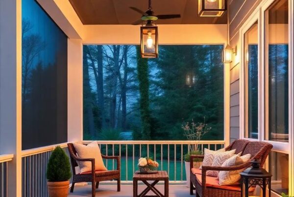 Illuminate Your Screened Porch: Creative Lantern Lighting Ideas for Every Style