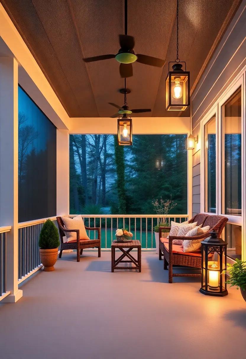 Illuminate Your Screened Porch: Creative Lantern Lighting Ideas for Every Style