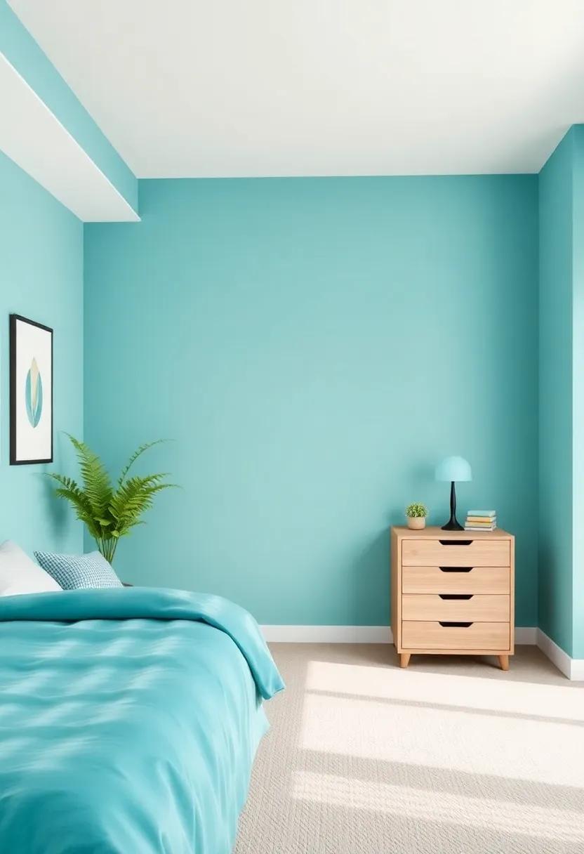 Transform Your Space: Inspiring Turquoise-Themed Designs for Boys’ Teen Rooms