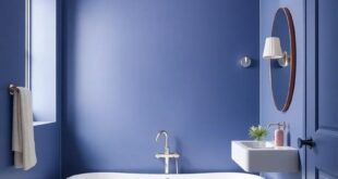 Transform Your Space: Embrace Bold Wall Colors in an Eclectic Bathroom Retreat