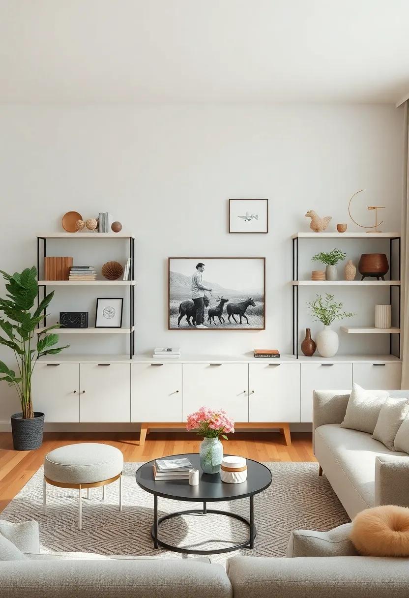 Showcase Your Style: Curate Personal Decor on Open Shelves