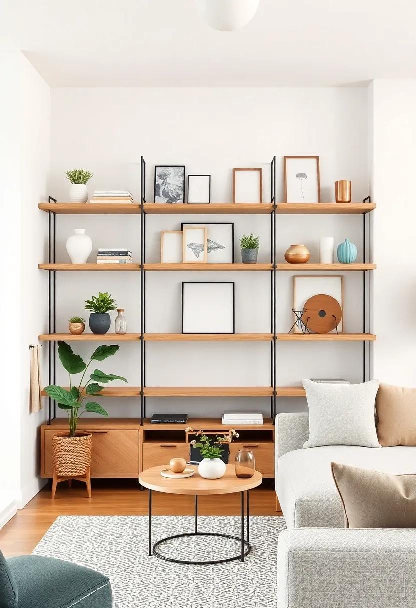 Transforming Minimalism: The Beauty of Less in Open Shelving Displays