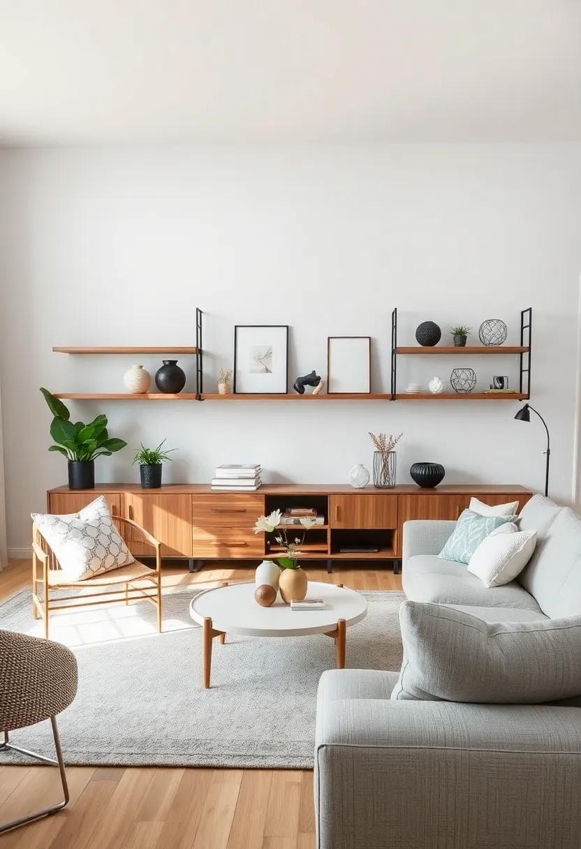 Layered Textures: Mixing Wood,Metal,and Glass​ in Your Decor