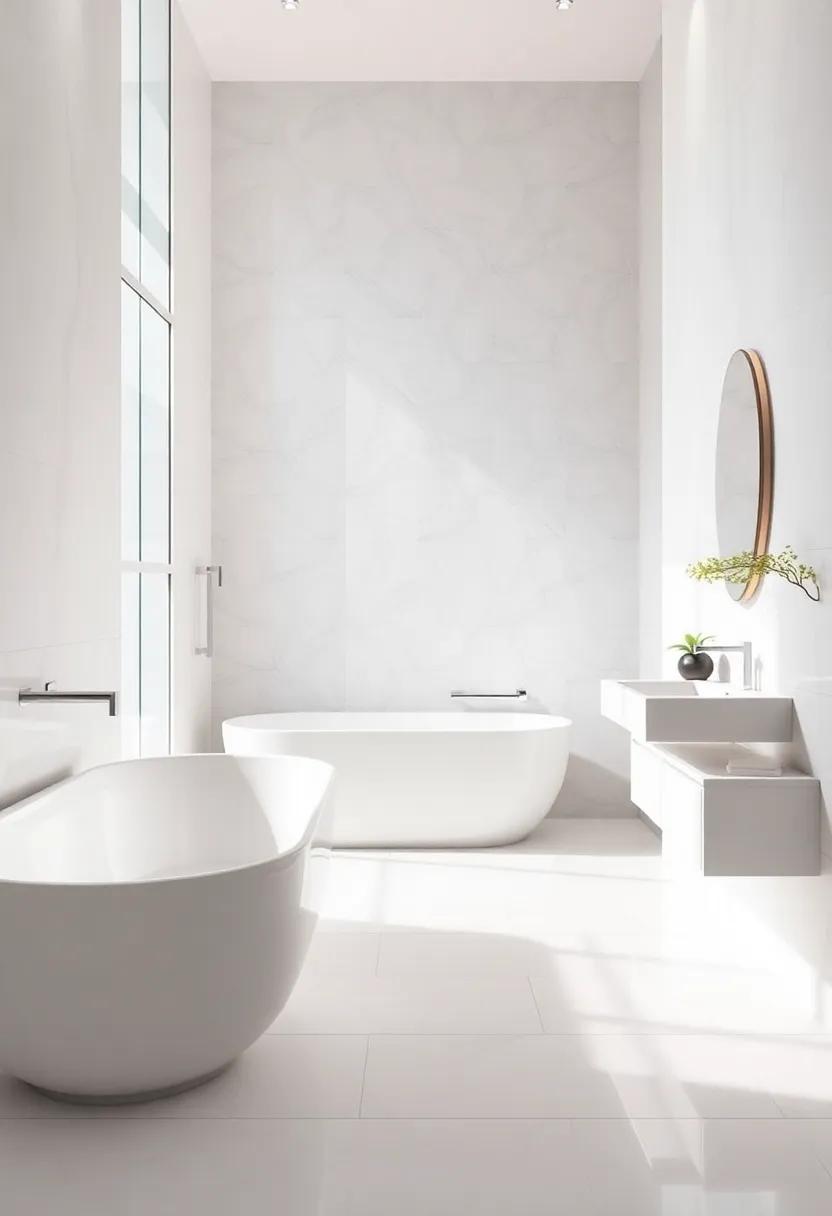 enhancing ⁤Small Bathrooms with Light-Reflecting Floor Choices