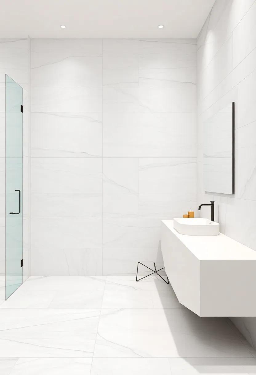 The Visual ‌Impact of Large Format Tiles in Bathroom Spaces