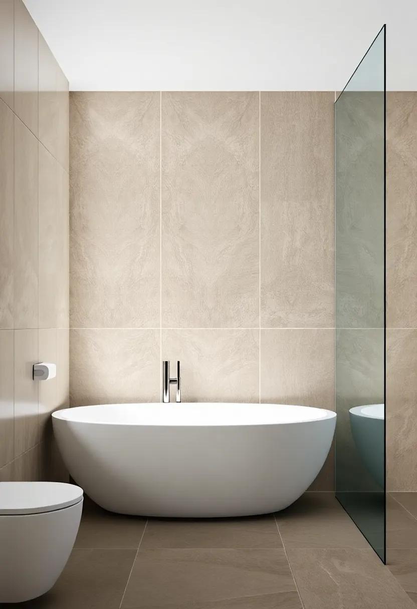 Enhancing Sustainability: Eco-Friendly Large​ Tile Options for the Modern Bathroom