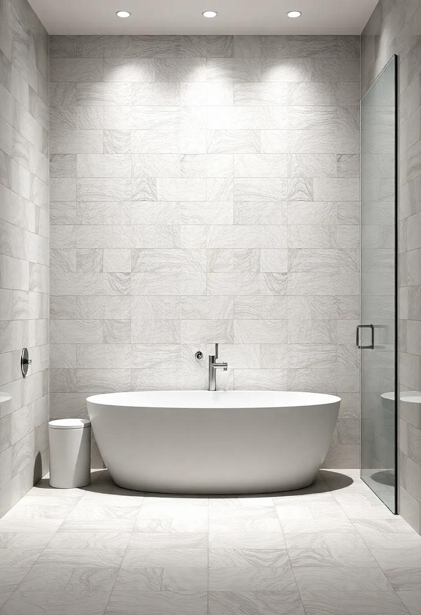 Seamless⁤ Wall Installations: ⁣The⁤ Beauty of Large Format Tiles in Contemporary Spaces