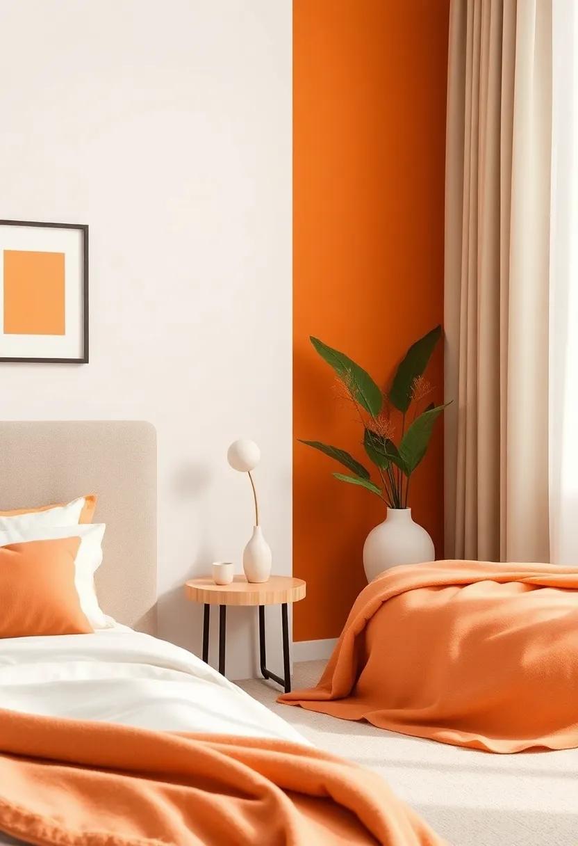 Reviving Serenity: Discovering⁣ the‍ Perfect‍ Balance of Earthy Neutrals and Bright Orange Accents