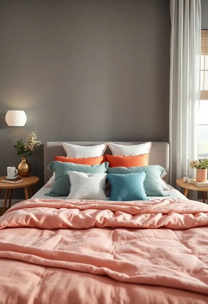 Elevating the Mood‍ with Color ⁢Accents and Decorative Pillows