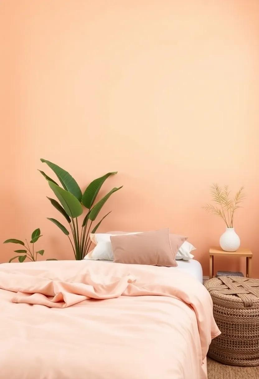 Mellow Peach: gentle Hues that Enhance Relaxation in Your ‌Bedroom