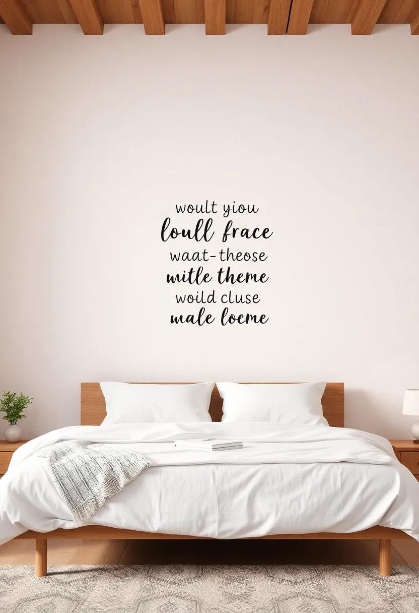 Infusing Cultural Elements into Your⁢ bedroom ‍Wall Art with Inspirational Quotes