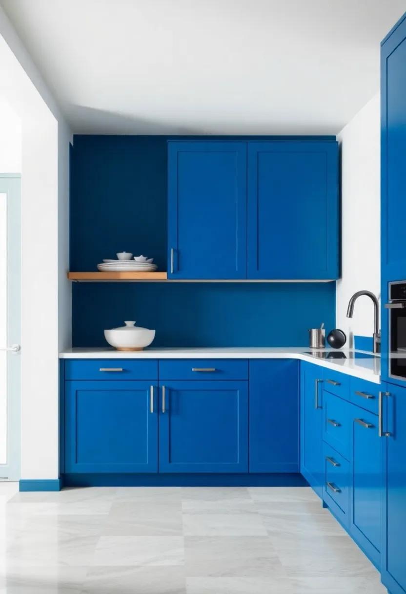 Emotive Storytelling: ‌The‍ Journey of Blue Cabinets in ​Design Trends