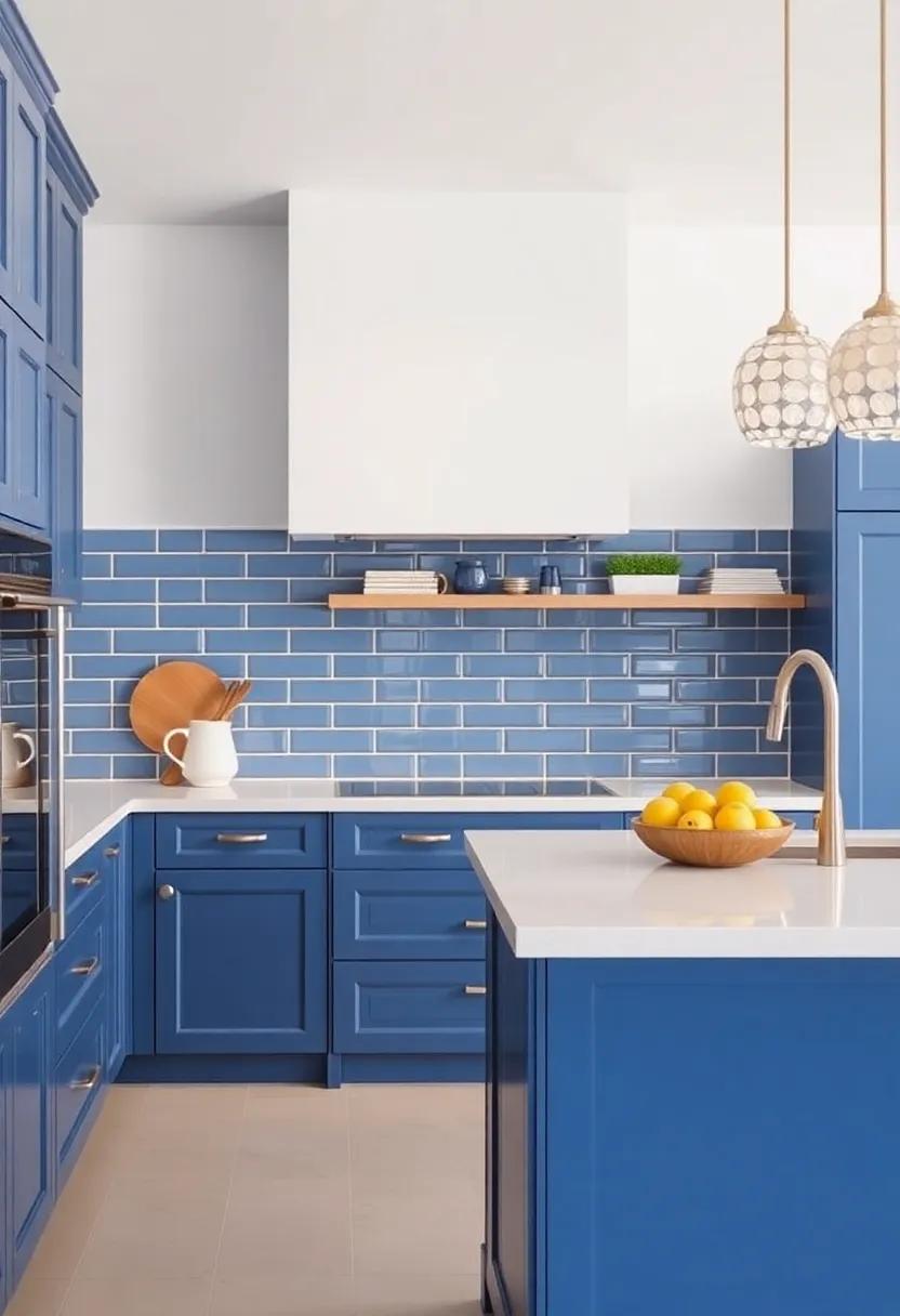 Lighting Matters: Enhancing Blue Cabinets‍ with the Perfect Fixtures