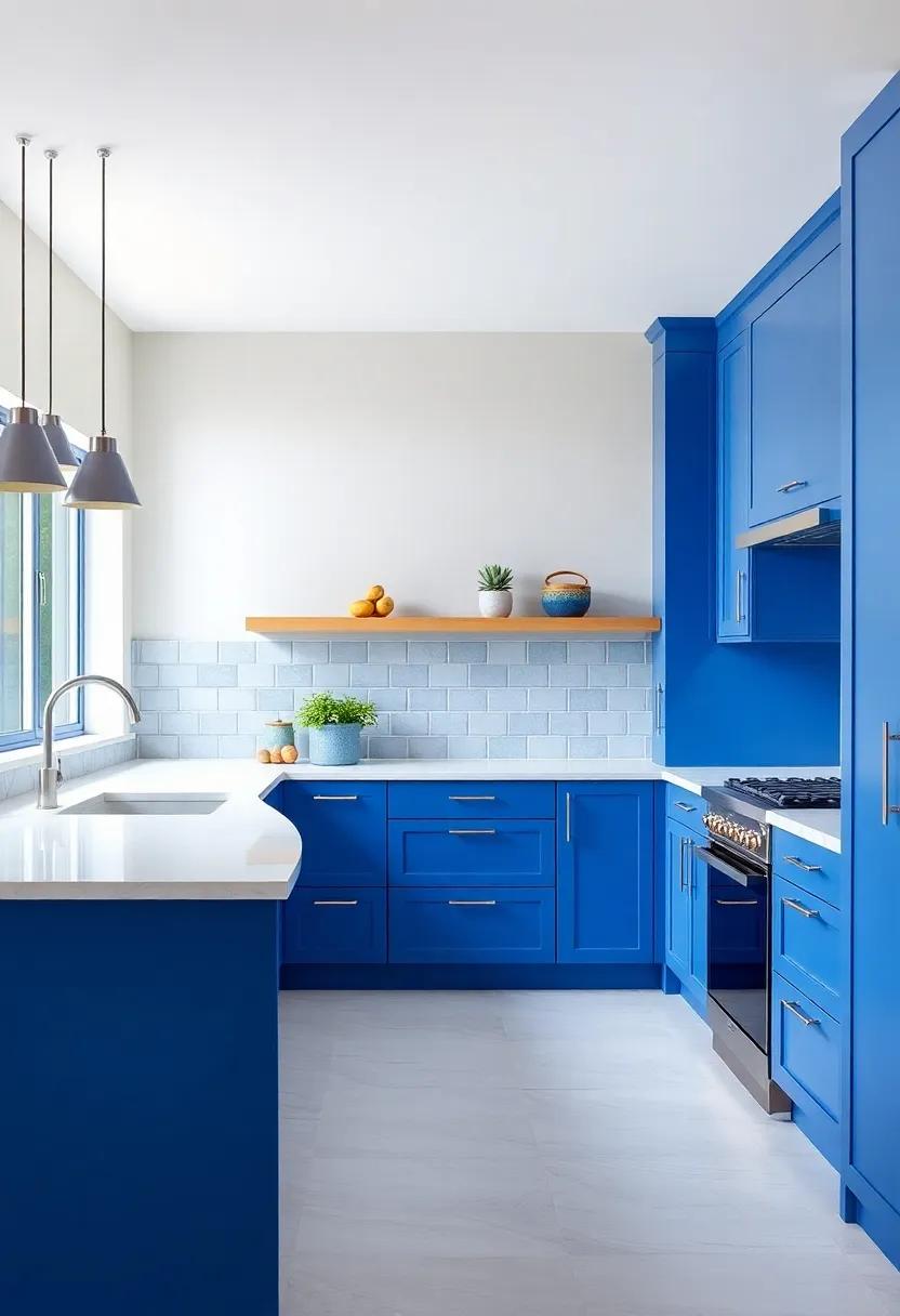 Visualizing Blue: ⁢Iconic kitchen Designs That Feature Blue Elegance