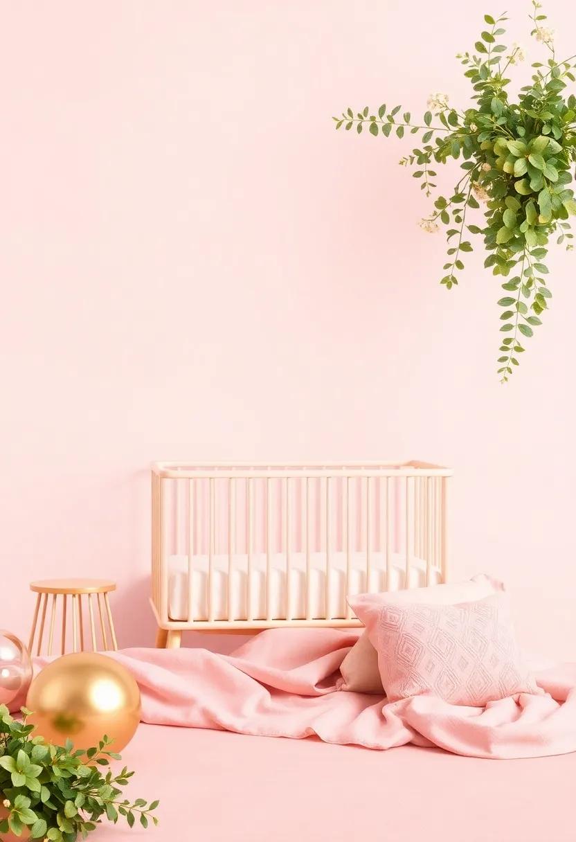 Craft Your‌ Own⁢ Blush and ⁣Gold Art pieces