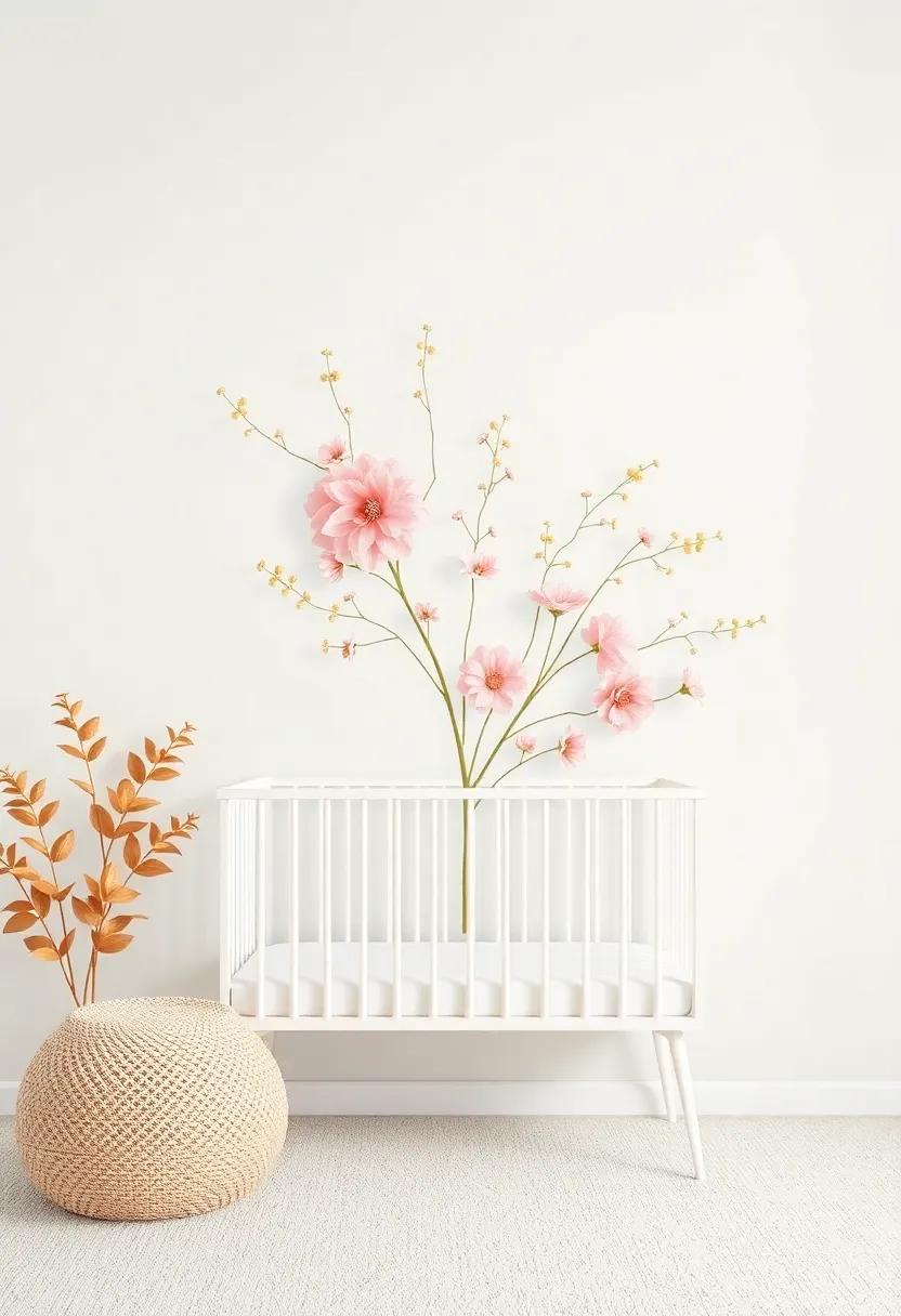 Introduce nature ⁢with Blush and Gold⁤ Floral‍ Wallpapers