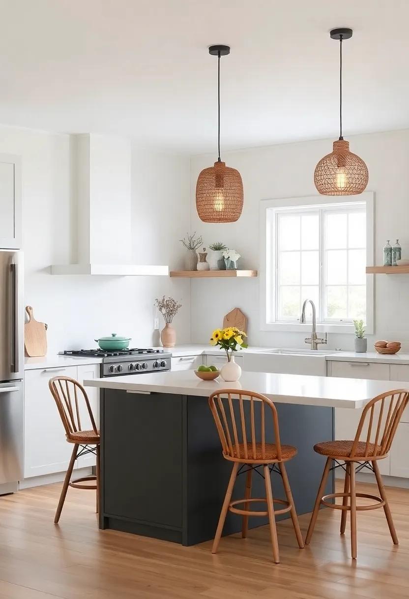 Add Whimsical Lighting Fixtures⁣ to Accentuate Your ‌Boho ⁣Kitchen Decor