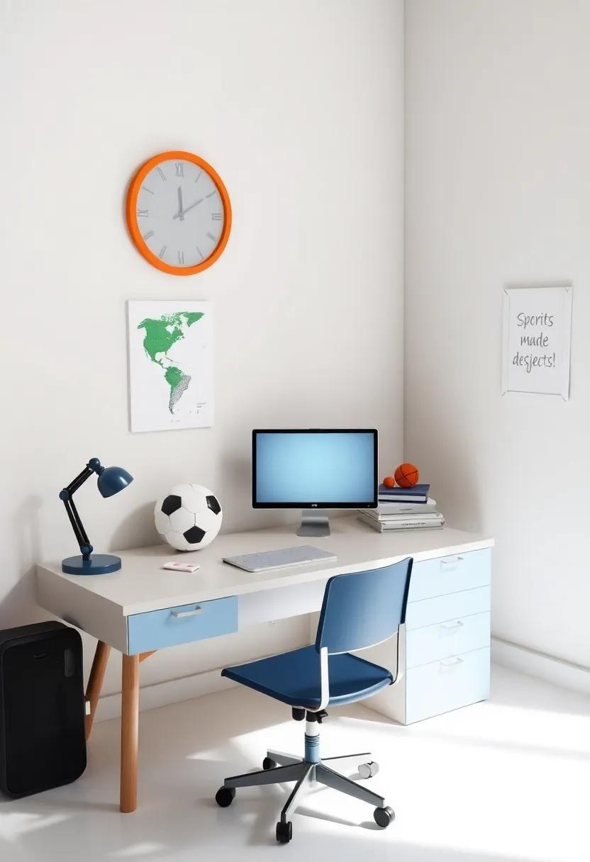 Inspiring ​Themes ‍for ⁢Boys'​ Desks: ⁣Sports,​ Space, and⁢ Superheroes