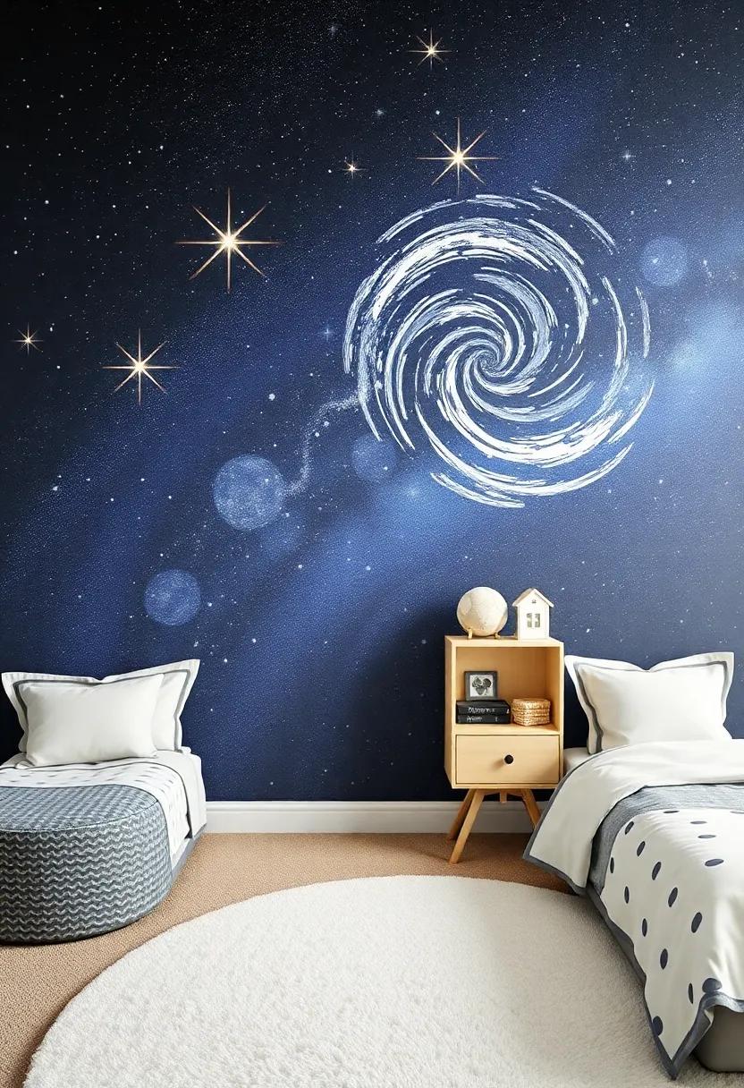 Transforming Dreams with ⁣Celestial ​Wall Murals ‍for a Starry ‌Night ⁢Adventure