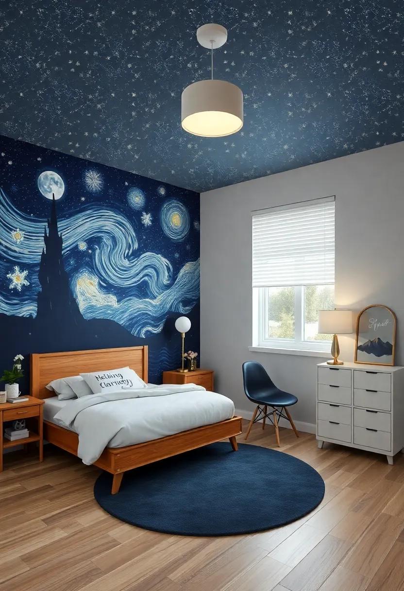 Incorporating ‍Star Patterns in Bedding for a dreamy Atmosphere