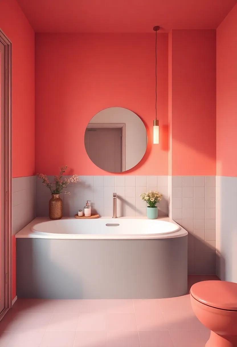 Vibrant Color Palettes That Create a Fresh and Inviting Bathroom Atmosphere