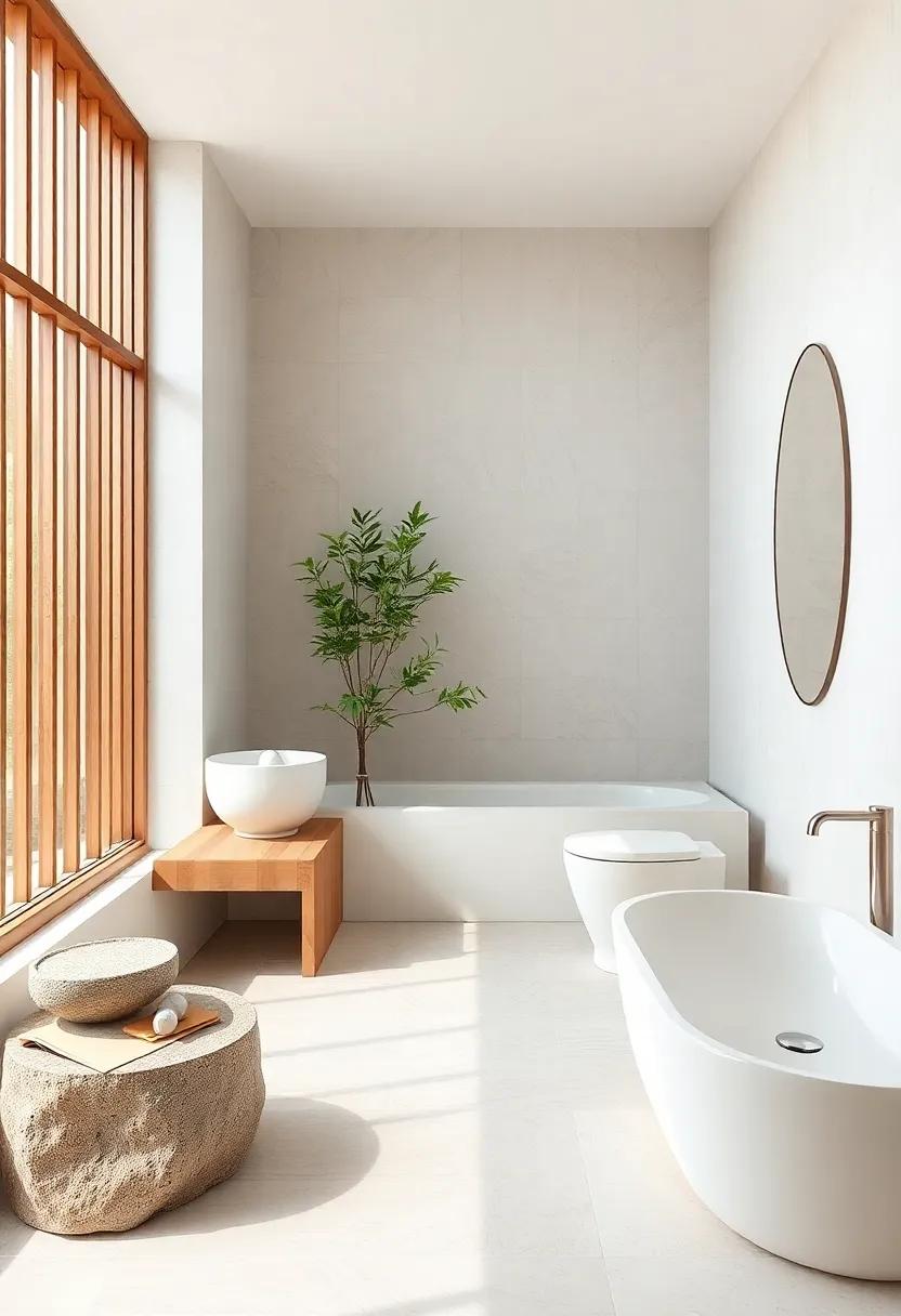 Natural⁢ Materials: Incorporate bamboo,stone,and wood elements to connect with nature and promote tranquility