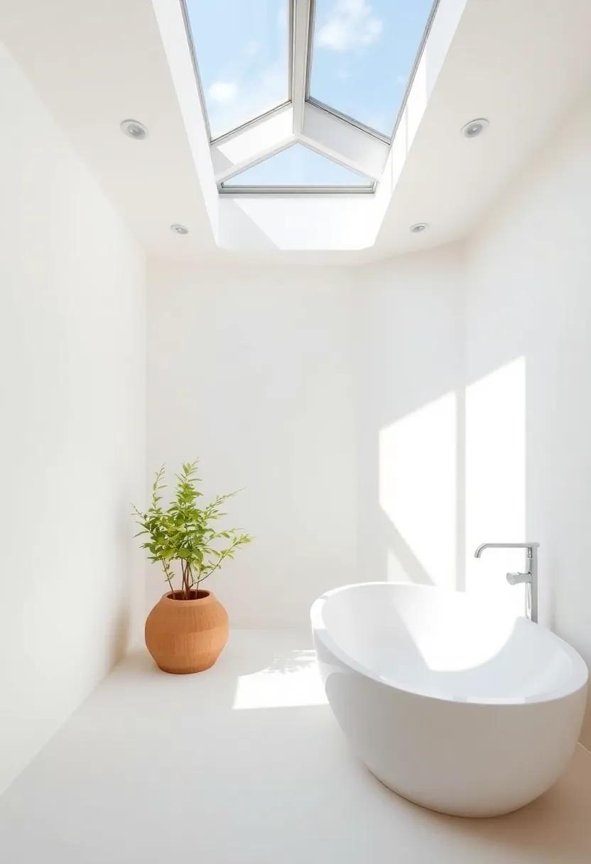 Natural Light:⁣ Allow sunlight to flood in through windows or skylights, enhancing ⁣the sense of openness