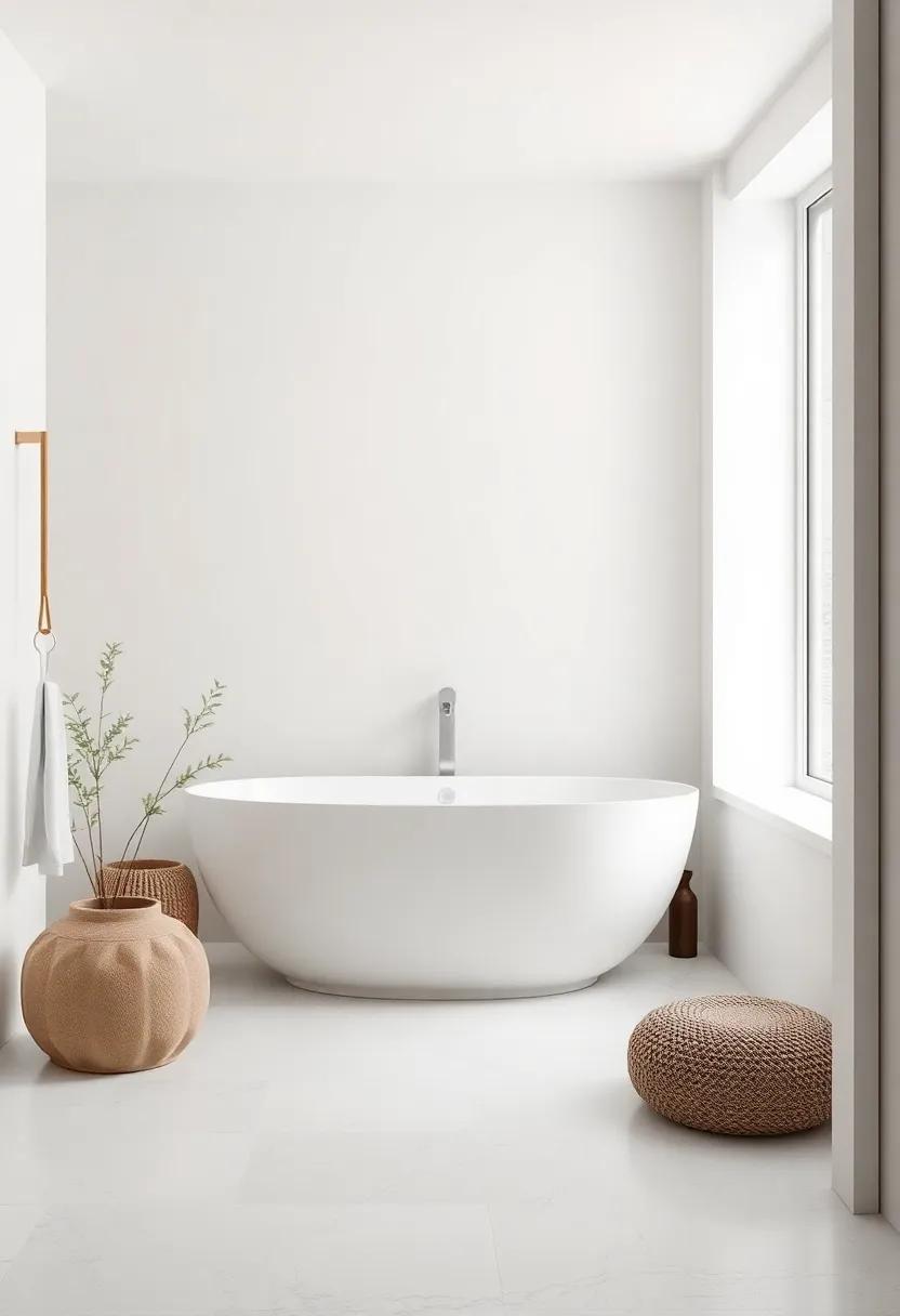 Soft, Neutral Color palette: Embrace ‌shades of whites, grays, and soft earth tones to​ foster a serene environment